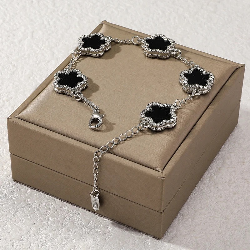 Flower stones bracelets