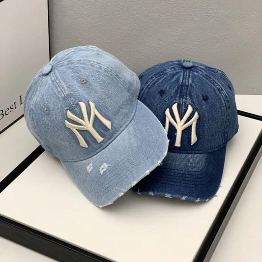NY Denim Dad Hats