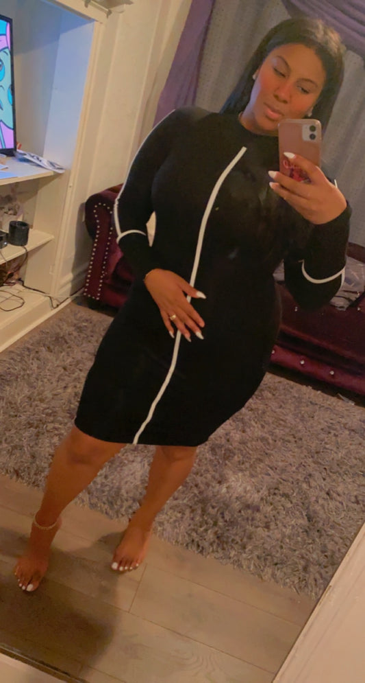 BODYCON MIDI DRESS
