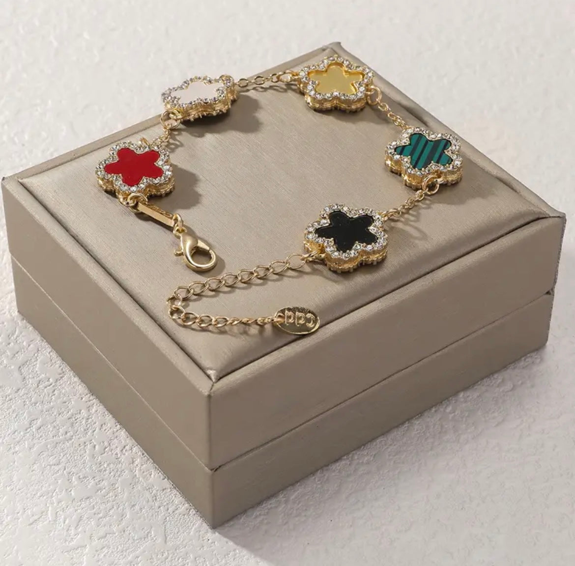 Flower stones bracelets