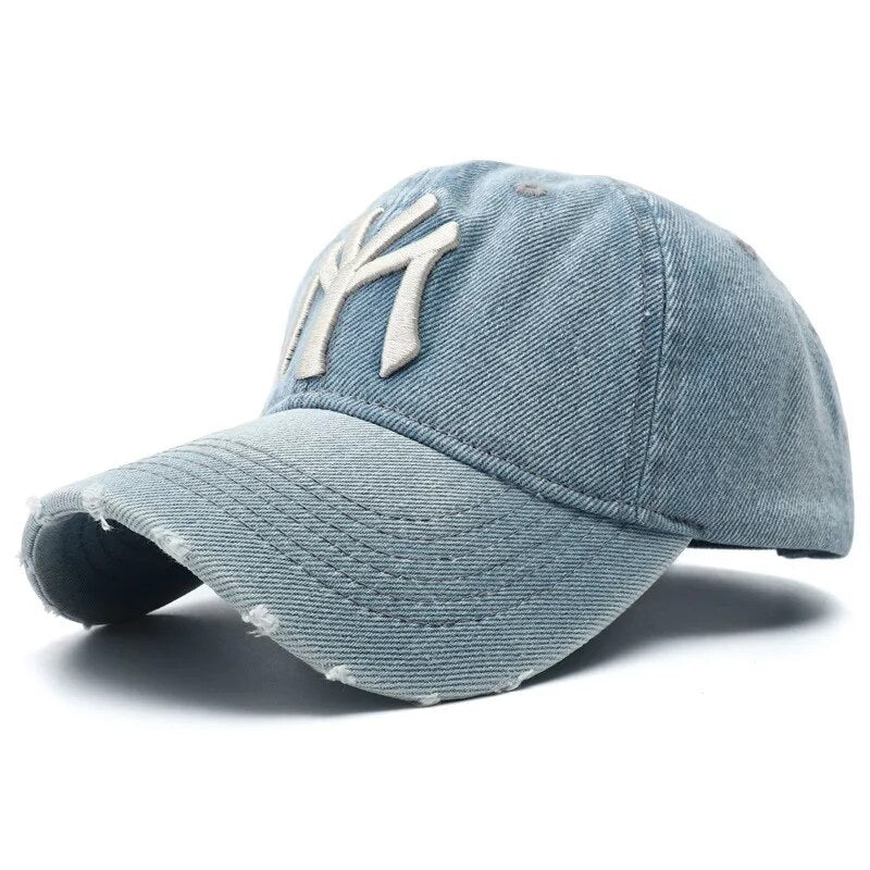 NY Denim Dad Hats