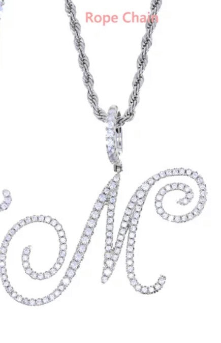Cursive Letter Necklace