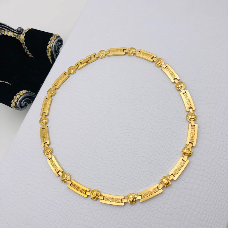 V Gold Necklace