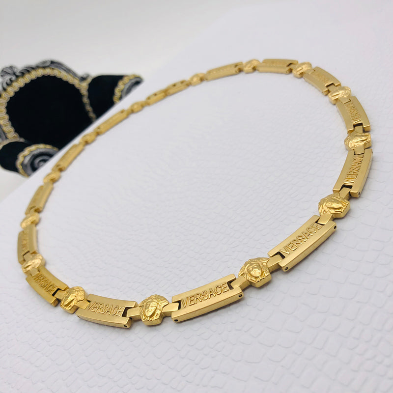 V Gold Necklace