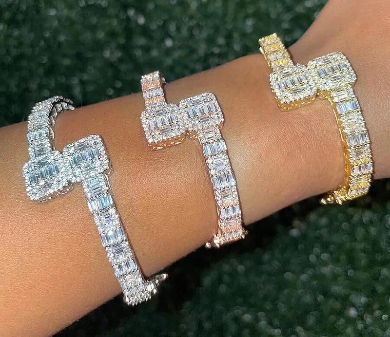 Baguette bracelet unisex
